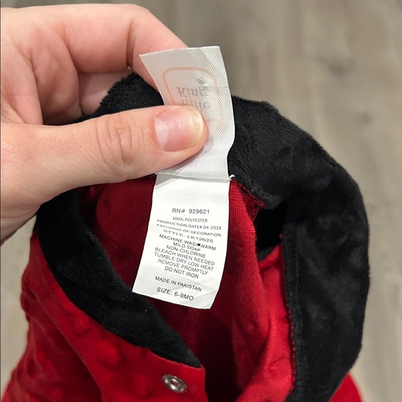 Baby the ohio state One Piece sleeper - Picture 3 of 4